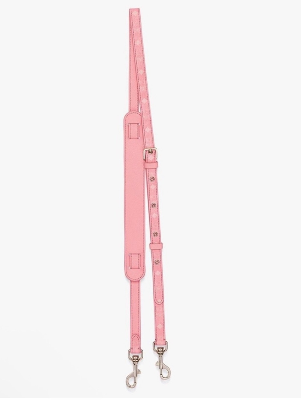 MCM Adjustable Aren Buckle Replacement Strap in Blossom Pink Visetos NWT
